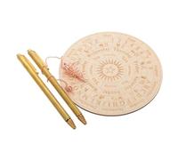 iplusmile Kit di Divinazione con Bastoni in Rame e Pendolo Elegante, Tappetino per Divinazione Accurata, Uso Versatile per Caccia ai Fantasmi e Pratiche Spirituali
