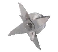 iplusmile Kit di Ricambio Lame in Acciaio Inox 6 Lame per 2 Litri Base di Fissaggio Accessori per Spremiagrumi e Sostituzione Gruppo Coltelli Parti di Ricambio per Uso Cucina Silenzioso