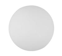 iplusmile Lampada da Soffitto Coprilampada Rotonda in Plastica Bianco Latte Paralume Versatile per Lampade da Soffitto e Parete Installazione Facile per Camera e Nursery