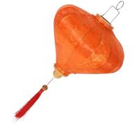 iplusmile Lanterna Vietnamita Tradizionale Arancione Paralume a Goccia Appeso per Decorazioni di Matrimonio Feste e Festival Decorazione Luminosa per Giardino e Interni