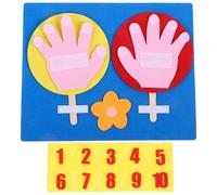 iplusmile Lavagna Matematica Didattico Addizione e Sottrazione Tavola Numerica Riutilizzabile in Tessuto Non Tessuto Supporto Educativo per Asilo e Scuola