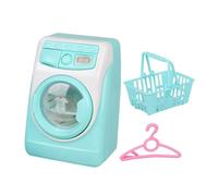 iplusmile Lavatrice Giocattolo per Miniatura Realistica Portatile in Gioco di Ruolo per Sviluppo Manuale e Immaginazione Senza Batterie Idea Regalo Educativa per Bambine