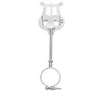 iplusmile Leggio per Spartiti Clarinetto Portatile in Ferro Resistente Argento Leggero e Pratico Supporto Musicale per Bande e Orchestre