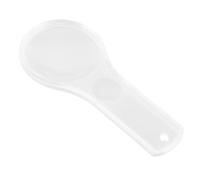 iplusmile Lente d'Ingrandimento Portatile in Acrilico 3X per Bambini Doppia Lente da 52Mm Strumento Multifunzione per Osservazione all'Aperto e Lavori Ravvicinati Cancelleria Trasparente