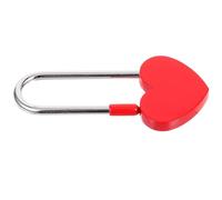 iplusmile Lucchetto a Forma di Cuore 50mm in Metallo Rosso, Lucchetto Decorativo per Matrimonio e Coppie, Simbolo D’amore per Lucchetti dei Desideri in Aree Turistiche e Viaggi, Retro