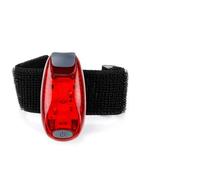 iplusmile Luce di Segnalazione Rosso, per Ciclismo e Corsa Notturna | Clip Stabile, Interruttore a Pulsante, Visibilità Ampia, Guscio Sigillato, per Bici, Zaino e Casco