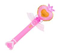 iplusmile Luminosa Bastoncino con Musiche LED per Bambine Giocattolo Cosplay Leggero e Sicuro per Feste Compleanni e Spettacoli Portatile senza Batterie Inclusa