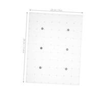 iplusmile Magnetico Geoboard Trasparente Lavagna Montessori per Matematica con Chiodi Magnetici Gioco Educativo Stem per Attività Geometriche in Classe