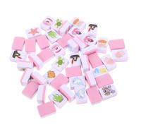 iplusmile Mahjong Tessere Gioco Abbinamento Animali Marini Giocatori Portatile per Feste Natale e Vacanze Familiari Tema Avventura Spiaggia Fantasia