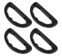 iplusmile Maniglia di Plastica Nera per Asciugatrice Cani, Accessorio Resistente e Stabile, 4 Pezzi Compatibili Phon per Animali Domestici