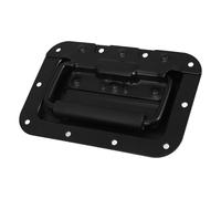 iplusmile Maniglia Incasso in Ferro con Molla per Flight Case e Cassetta Attrezzi Maniglia Nera per Mobile e Casse Impugnatura Sollevabile per Trasporto Facile e Versatile