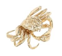 iplusmile Maniglia per Porte e Cassetti in Ottone a Forma di Granchio Pomelli Decorativi Vintage per Mobili da Cucina Armadio e Camera da Letto Resistente All’Usura Installazione