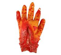 iplusmile Mano Sanguinante Spezzata Decorazione Halloween per Feste e Case Infestate Mano Mozzata Morbida e per Scherzi e Allestimenti Spaventosi