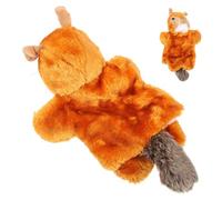 iplusmile Marionetta Scoiattolo in Peluche Per Bambini, Burattino Narrante Educativo Precoce, Giocattolo Interattivo Per Sviluppo Creativo e Comunicazione Emotiva, Regalo Didattico Per Feste