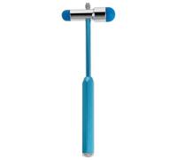 iplusmile Martello Diagnostico Medico Multifunzionale a Doppia Testa Strumento di Test Neurologico Portatile in Plastica Blu Compatto per Esami Clinici e Valutazioni Paziente