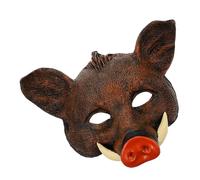 iplusmile Maschera Decorativa di Cinghiale per Halloween Realizzata in Materiale PU Sicuro Accessorio per Cosplay Adatta a Club Eventi e Diverse Persone