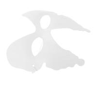 iplusmile Maschera di Carta Bianca per Dipingere 6 Pezzi a Forma di Farfalla Realizzata in Polpa di Carta Stimola la Creatività per Feste di Compleanno e Sfilate di Moda