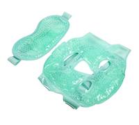 iplusmile Maschera in Gel per Occhi Maschera Impacco Freddo Riutilizzabile Copertura Viso Rinfrescante per Gonfiore Occhi Secchi Allergie Stress e Lenimento Caldo e Freddo Colore Casuale