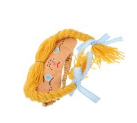 iplusmile Maschera per Dormire Nera con Design Cartoon Kawaii Copertura Oscurante Morbida e Elastico Maschera Occhi Divertente e Portatile per Bambine Viaggi e Pisolini