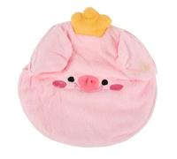 iplusmile Maschera Tovagliolo Viso Microfibra Morbida per Compressa Calda Copertura Faciale Idratante con Design Animali Cartone Maiale Rosa Strumento Bellezza Viso per Relax e Sollievo