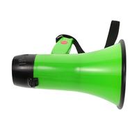 iplusmile Megafono Portatile con Registrazione e Audio Stabile Handheld per attività Esterne Sicurezza e Animazione Bullhorn Verde