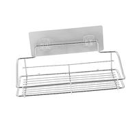 iplusmile Mensola da Parete Acciaio Inossidabile Portasciugamani e Organizer Bagno Supporto Sospeso Antiruggine con Drenaggio Rapido