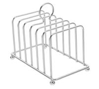 iplusmile Mensola Organizzatore Da Banco Della Cucina Griglia Porta Toast Cucina Organizer Da Appoggio Porta Toast in Acciaio Inox Portatoast Bancarella Del Pane Argento Acciaio Inossidabile