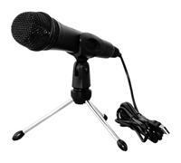 iplusmile Microfono a Condensatore USB per PC Riduzione del Rumore Microfono da Gioco Portatile Supporto Stabile Compatibile Computer e Dispositivi Mobili per Streaming Karaoke e