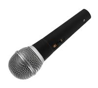 iplusmile Microfono per Realistico Plastica Microfono per Giochi Ruolo Accessorio Palco Leggero e Portatile per Karaoke Costume Feste Compleanno e Addestramento Al Public Speaking