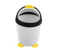 iplusmile Mini Pattumiera Forma con Cestino per Scrivania Piccolo Elegante per Cucina e Ufficio Capacità Ottimale per Rifiuti Quotidiani
