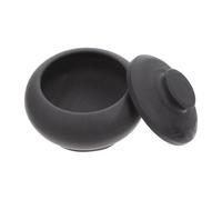 iplusmile Mini Pietra per Inchiostro Calligrafico Coperchio Contenitore Lapideo per Pittura e Calligrafia Piatto Inchiostro Tondo Bordi Lisci Accessorio per Disegno Tradizionale