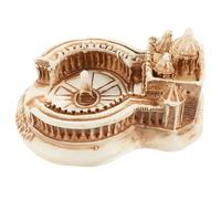 iplusmile Miniatura Basilica di San Pietro in Resina per Decorazione Casa Ornamento da Tavolo Elegante e Artigianato Vintage per Soggiorno Ufficio e Scenografie Eventi