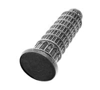 iplusmile Miniatura Torre Pendente Pisa Metallo Scultura Vintage per Decorazione e Souvenir Architettonico