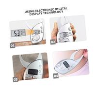 iplusmile Misuratore Digitale per Pieghe Cutanee Corpo Strumento Portatile Alta Precisione per Braccia Cosce e Vita Strumento Pratico per Monitoraggio Percentuale Grasso Corporeo