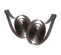 iplusmile Molle Metalliche per Sveglia Meccanica in Acciaio 2 Pezzi, Molla Principale Movimento Orologio, Parti di Riparazione Orologi Fai da Te per Manutenzione e Sostituzione Meccanismo