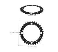 iplusmile Mountain Bike Chainring in Hascrome Larghi per Salite Potenziate Compatibile con Vari Resistente e Facile Installare per Riparazioni e Lunghe