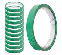 iplusmile Nastro Rapidamente Pe Imballaggio Verde Resistente per Adesivo Sigillare Legare Sacchetti per Supermercati e Negozi di