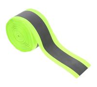 iplusmile Nastro Riflettente Verde Fluo da Cucire 5 Metri Riflettente ad Alta Visibilità per Sicurezza Abbigliamento e Accessori Resistente AI Uv Temperature Variabili