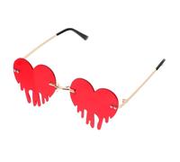 iplusmile Occhiali da Sole Montatura Forma con Lacrime Decorazione Divertente per Feste e Accessorio Fotografia per Party