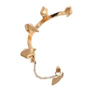 iplusmile Orecchini Clip Dark Per Donna Orecchino Clip Non Perforante in Per Damigelle Concorsi e Feste in Maschera