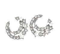 iplusmile Orecchini Donna Stelle e Brillanti Perno Gioielli Lucenti per Compleanni e Occasioni Speciali Accessorio Elegante per Ragazze e Donne