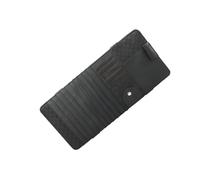 iplusmile Organizer Auto Pelle Nera Multifunzione per Parasole Porta CD e Penne Borsa Salvaspazio per Veicoli Pratica Custodia da Guida