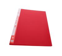 iplusmile Organizer Documenti Trasparente con Interne Cartella Porta Fogli Plastica per Ufficio e Casa Raccoglitore Versatile per File Disegni e Progetti Colore Rosso