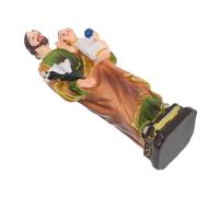 iplusmile Ornamenti in Resina di Gesù Statua dell'innocenza Statua di Gesù in Resina Quadro della Misericordia Statue cattoliche per casa Statue religiose Statua di Santa Monica