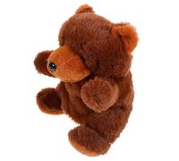 iplusmile Orso in Morbido Peluche Marionetta da Mano Educativa per Giocattolo Interattivo Animale per Racconti e Teatro Creativo