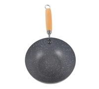 iplusmile Padella Wok Piccola in Antigraffio per Elettrici Pentola da Cucina Antiaderente con Riscaldamento Rapido e Pulizia Facile Tegame Stir-fry Resistente e Durevole