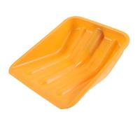 iplusmile Pala da Neve Portatile in Plastico Giallo, Resistente e Spessa, Progettata per Evitare Danni al Pavimento, la Rimozione Efficiente della Neve del Ghiaccio