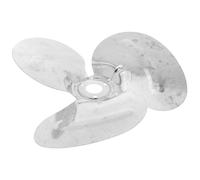 iplusmile Pale Per Ventilatore Da 6 Pollici in Ferro Zincato, 3 Pale Per Ventola Di Sfiato e Riscaldamento, Accessorio Stabile Ed Efficiente Per Aspiratori e Ventilatori Da Tavolo