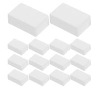 iplusmile Palette per Acquerelli Portatile 50 Pezzi 36 Ml Vassoio per Vernice in Plastica Vaschette Vuote Separate per Miscelazione Rapida Scatola Compatta per Pigmenti da Viaggio per