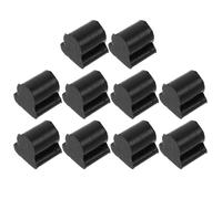 iplusmile Paracolpi in Gomma Nera 4mm per Valvola Rotante Corno Francese e Corno Basso, Set da 10 Pezzi, Accessori per Strumenti a Fiato, Assorbitore Flessibile per Manutenzione Trombone